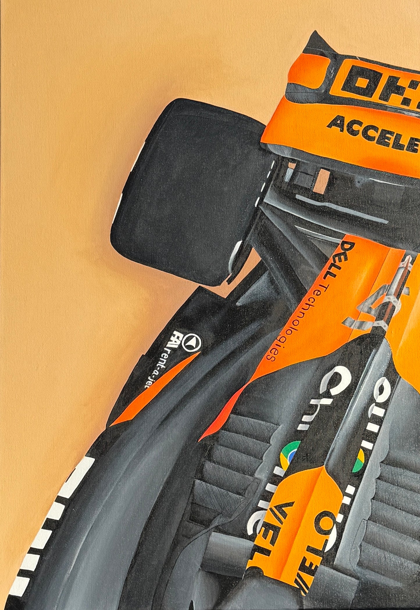 MCLAREN LIVERY - PRINT A4