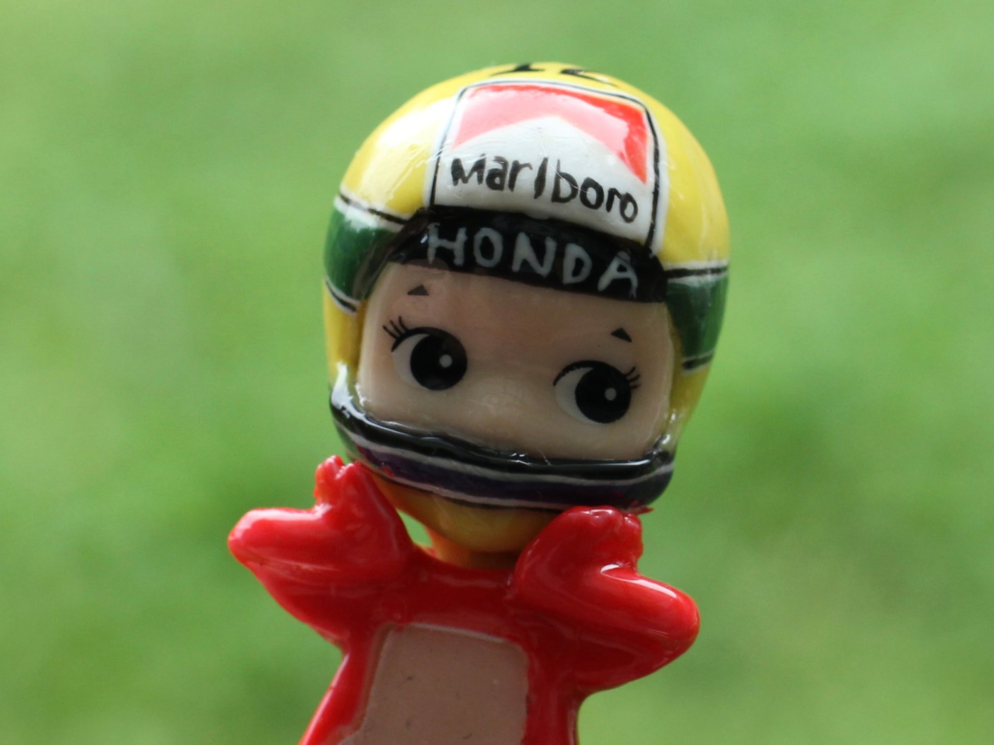 Ayrton Senna helmet sonny angel